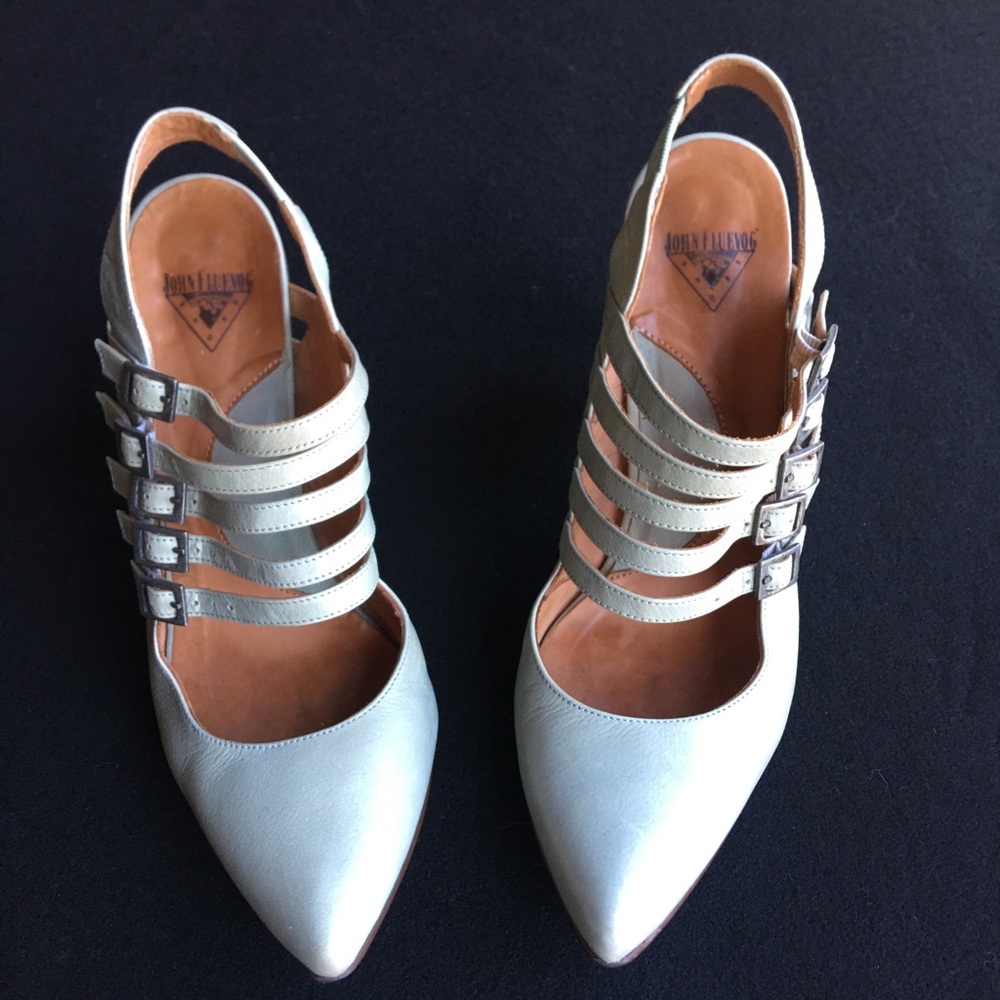 Fluevog strappy slingback